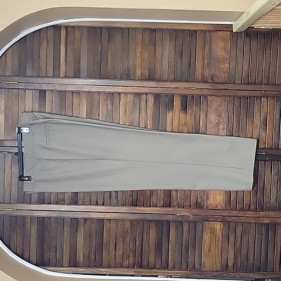 Kim Rogers Pants - Women's Kim Rogers Size 16 Tan Dress Slacks